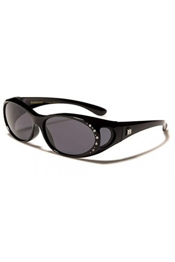 barricade SURLUNETTES DE SOLEIL POLARISANTES STRASS FAUX DIAMANTS PERLES RHINESTONE POLARISEES FEMMES PZ-BAR615-RS monture n