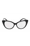 Inception Pro Infinite Black Frame - Lens - Transparent Lunettes de soleil - Femme - Chat - Oeil de chat