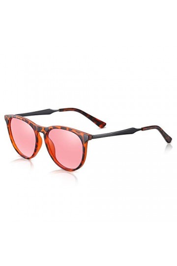 kimorn Lunettes De Soleil Polarisées Pour Femmes Cateye Métal Cadre Unisexe Extérieur Classique Lunettes K0816 Écaille de to