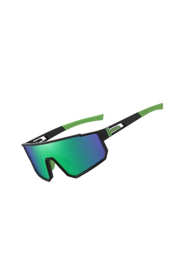 ZISTRFLO Lunettes de soleil polarisées pour hommes, femmes, jeunes et enfants, lunettes de soleil sport UV400, B02