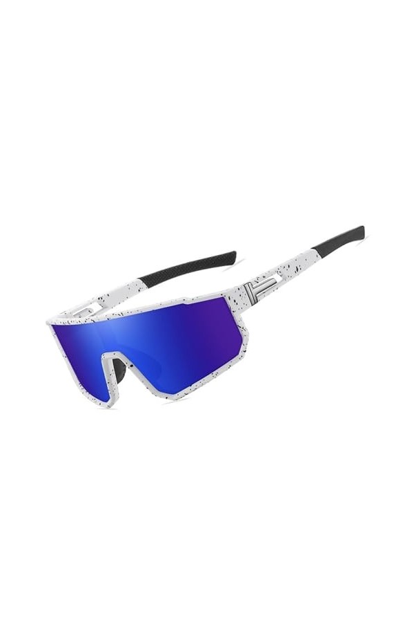 ZISTRFLO Lunettes de soleil polarisées pour hommes, femmes, jeunes et enfants, lunettes de soleil sport UV400, B02