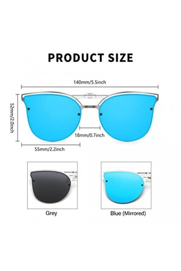 Long Keeper Clip Solaire Pour Lunettes De Vue, Clip Lunettes De Soleil Polarisées, Surlunettes de Soleil pour Femme Homme pou