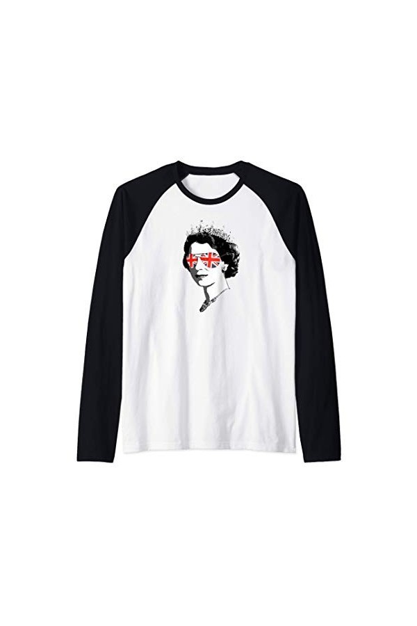 Reine Elizabeth II - Lunettes de soleil Britannique Meme Manche Raglan