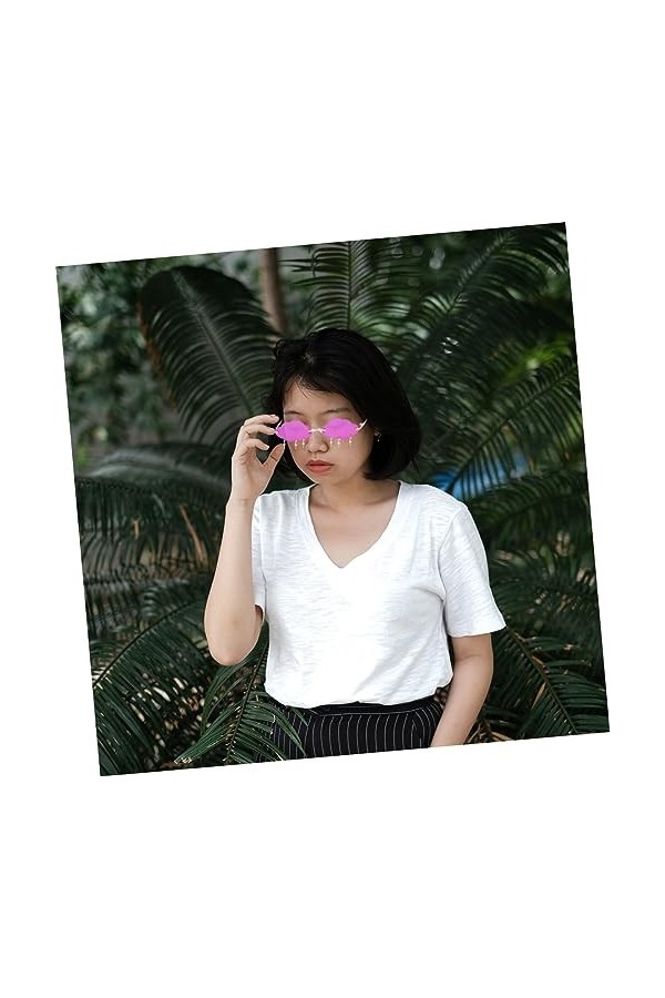 Didiseaon 3 Paires Lunettes De Soleil Nuage Lunettes De Nuage De Fête Lunettes Coeur Lunettes De Soleil De Sport Pour Hommes 