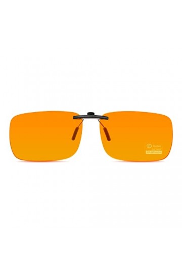 Goiteia Lunettes de soleil polarisées à clipser pour homme et femme, Coupe compacte, Non rabattable