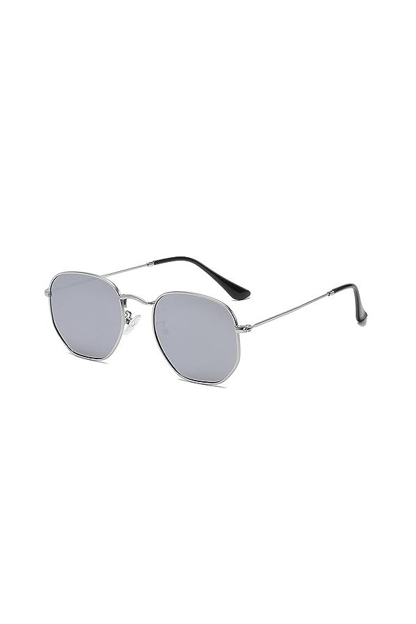 YOJUED Lunettes de soleil polarisées rétro pour homme et femme Style vintage classique Unisexe Lunettes de soleil UV400 Lunet