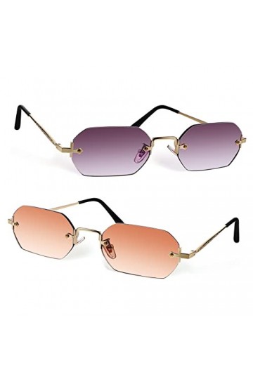 SOIMISS 2 Pièces Des Lunettes De Soleil Nouveauté Lunettes De Soleil Lunettes De Soleil De Mode Pour Femmes Lunettes De Solei