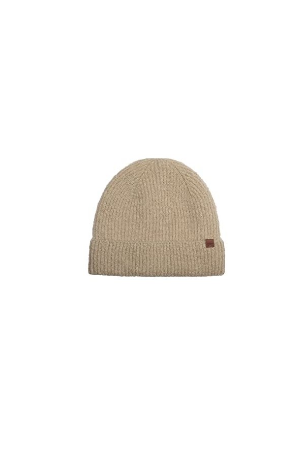 BICKLEY + MITCHELL Bonnet Super Doux et Cozy pour Femme avec Doublure en Fausse Fourrure 2018-01-10-15, Beige, Taille Unique