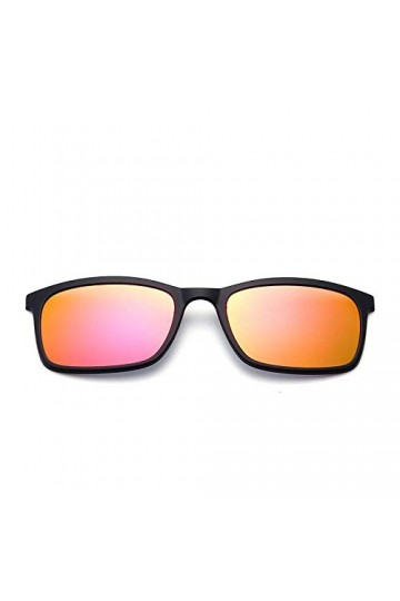 NIUASH Lunettes de Soleil polarisées Lunettes de Soleil polarisées Hommes Femmes Clip magnétique sur Lunettes TR90 Lunettes o