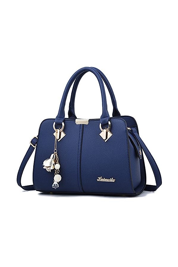 FANDARE Elégant Sac à Main Femme Sacs à bandoulière Sacs à dos porté travers Voyage Sac Cabas Shopper Sacoches Messenger Besa