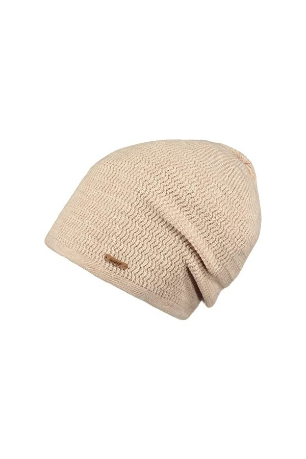 Barts Jonni Beanie Bonnet, Gris mélange, Taille Unique Femme
