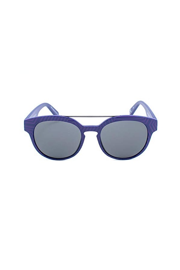 Italia Independent 0900T3D-ZGZ-50 50 mm Lunettes De Soleil, Lilas, 50 Homme