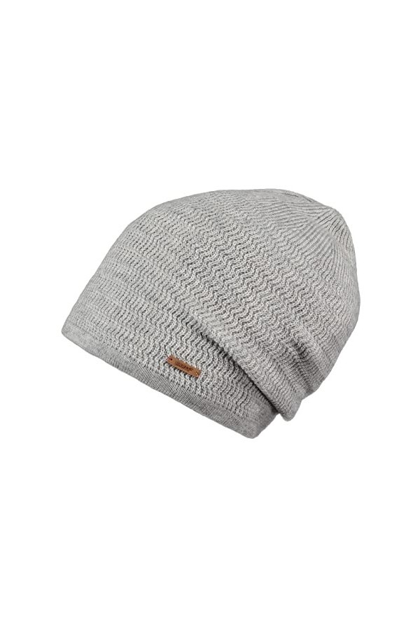 Barts Jonni Beanie Bonnet, Gris mélange, Taille Unique Femme