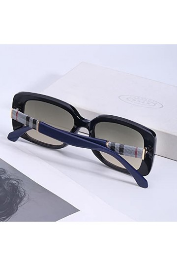 BANLV Lunettes de Soleil Femmes Lunettes de Soleil carrées Femmes Lunettes coréennes Femmes Europe et Amérique