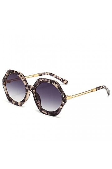 EkeNoz Femme grand cadre en plein air vacances banlieue lunettes de soleil à la mode banlieue Sport lunettes de soleil cadeau