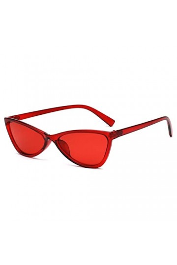 EkeNoz Lunettes de soleil œil de chat for hommes et femmes, petite monture, tendance, Sport de banlieue, cadeau Color : I, S