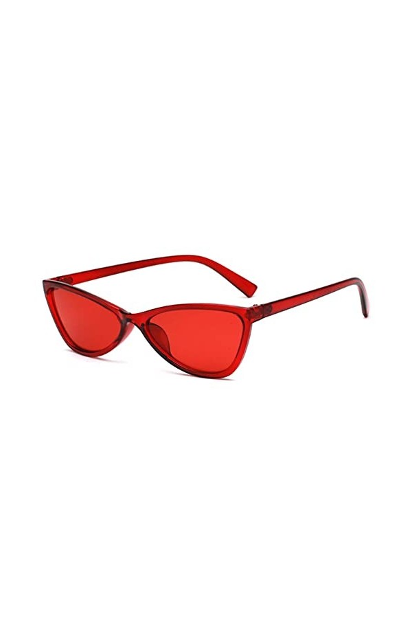 EkeNoz Lunettes de soleil œil de chat for hommes et femmes, petite monture, tendance, Sport de banlieue, cadeau Color : I, S