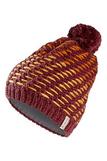 VAUDE Valgadena Bonnet II, Dark Cherry, Taille Unique Mixte