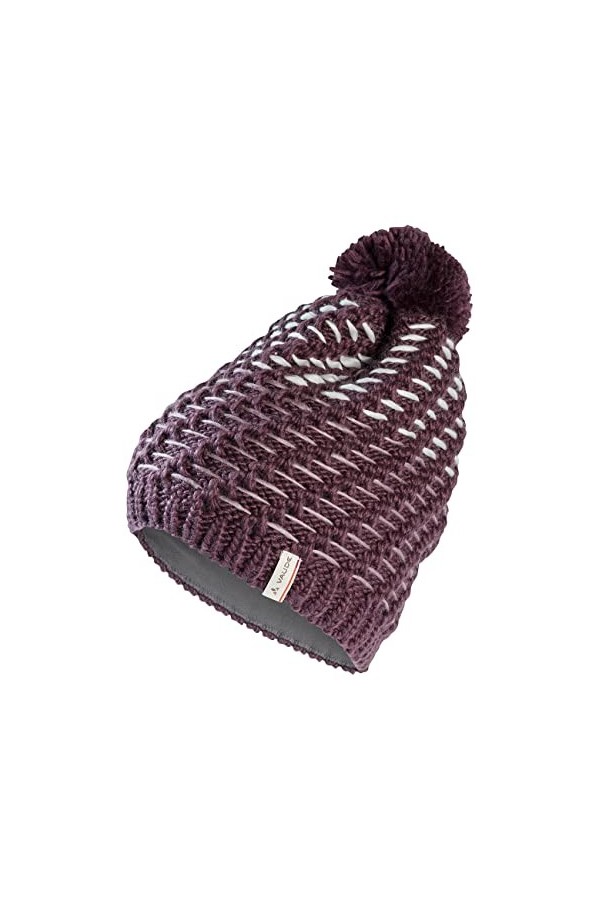VAUDE Valgadena Bonnet II, Dark Cherry, Taille Unique Mixte