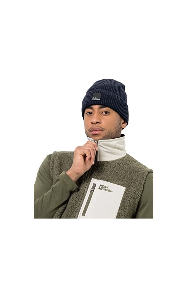 Jack Wolfskin Pergamon Bonnet, Night Blue, M Mixte