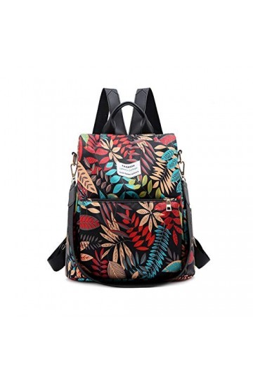 FANDARE Sac à Dos Femme Sac à bandoulière à Main Anti-vol Sacs décole Sacs dépaule 3 en 1 Scolaires Cartables Adolescent Lo