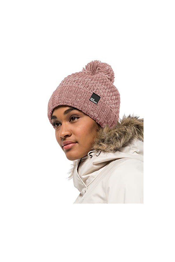 Jack Wolfskin Highloft Casquette, Winter Pearl, S Femme