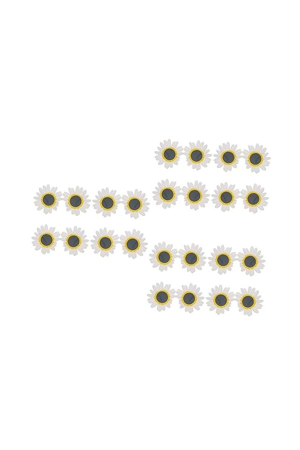 ERINGOGO 12 Pièces Lunettes De Tournesol Lunettes De Soleil Pour Femmes Lunettes De Soleil De Quai Pour Femmes Lunettes De So