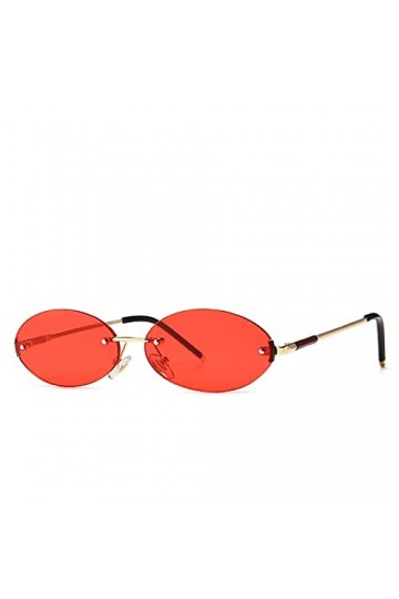 LUOXUEFEI De Soleil Lunettes Lunettes De Soleil Ovales Pour Hommes Lunettes De Soleil Sans Monture Pour Femmes Lunettes De So