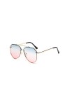 LUOXUEFEI De Soleil Lunettes Femmes Lunettes De Soleil Hommes Lunettes De Soleil Bleu Marron Accessoires DÉté