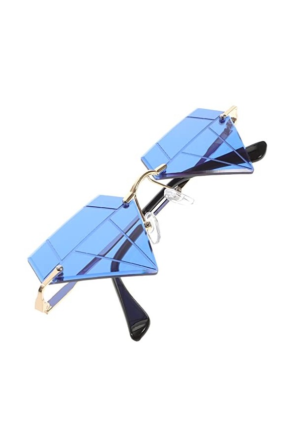 Abaodam 1 Paire Lunettes En Forme De Diamant Lunettes De Soleil Dhalloween Lunettes De Soleil Chauve-souris Lunettes De Fête