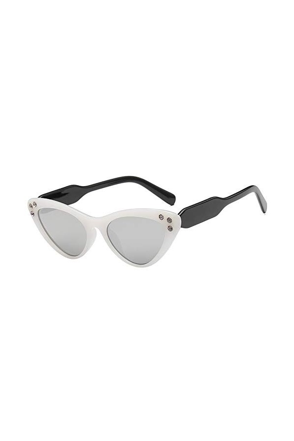 HAOMAO Marque Designer Uv400 Gradient Diamond Cat Eye Lunettes De Soleil pour Femmes 6