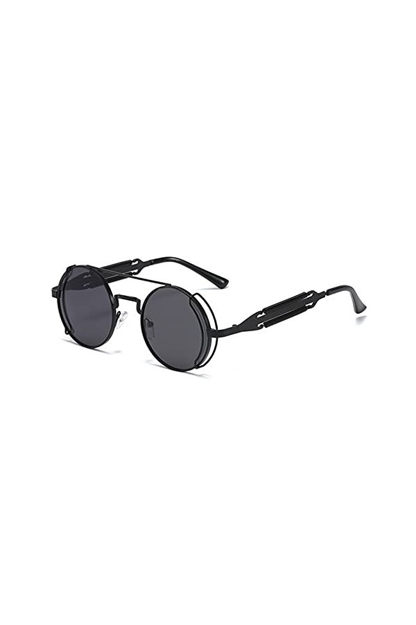 LUOXUEFEI De Soleil Lunettes Lunettes De Soleil Rondes Hommes Lunettes De Soleil Pour Femmes Ombre DÉté