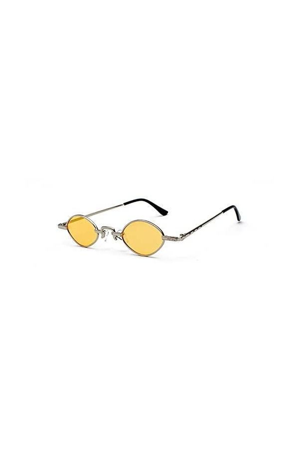LUOXUEFEI De Soleil Lunettes Lunettes De Soleil Hommes Noir Rouge Verre Clair Petites Lunettes De Soleil Ovales Femmes