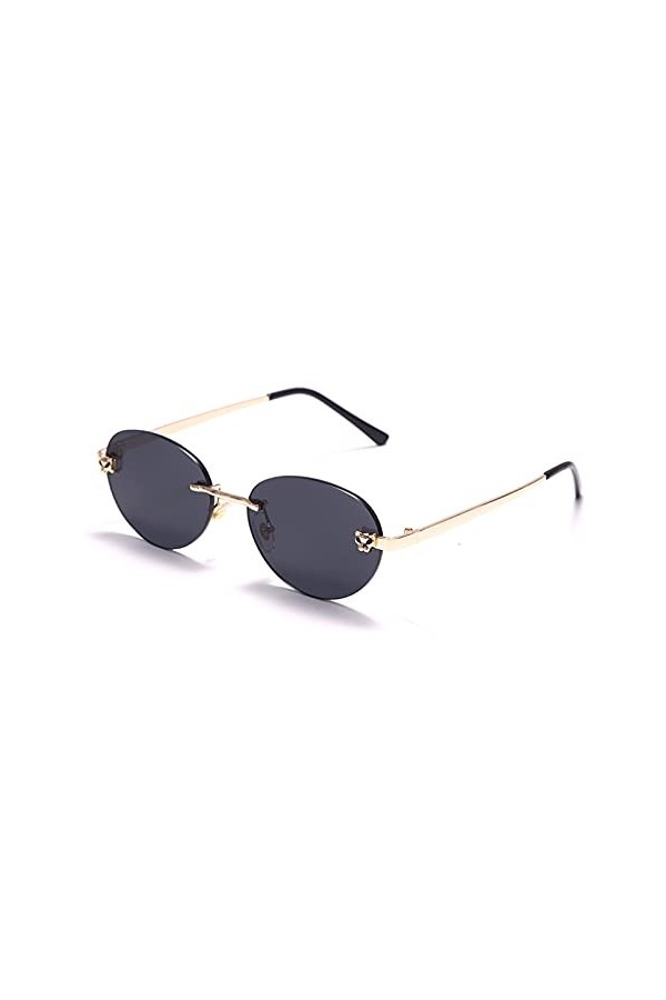 LUOXUEFEI De Soleil Lunettes Lunettes De Soleil Ovales Sans Monture Femmes Shades Hommes Lunettes De Soleil Lunettes
