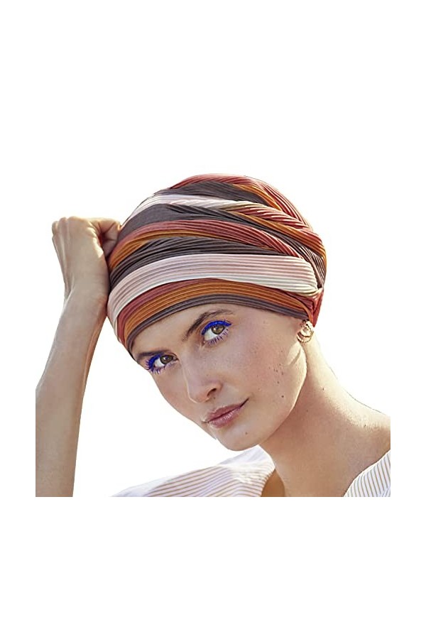 Viva Headwear Turban Viva Luna en Bambou Doux de qualité supérieure, Multicolore, Taille Unique Femme