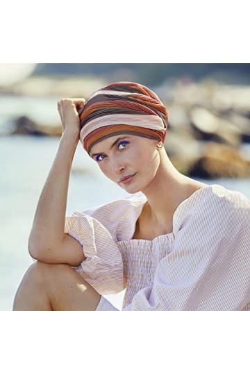 Viva Headwear Turban Viva Luna en Bambou Doux de qualité supérieure, Multicolore, Taille Unique Femme