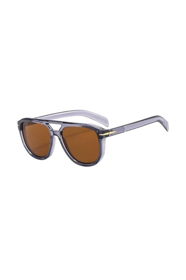 MUTYNE Lunettes de Soleil Classiques Hommes Rétro Vintage Mode Lunettes de Soleil Femme Cool Shades Femmes Lunettes dextérie