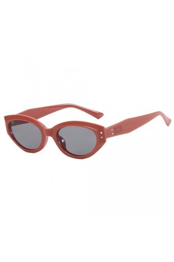 MGHN Lunettes de Soleil œil de Chat irrégulières Lunettes de Soleil Vintage for Femmes Lunettes de Soleil Haut de Gamme à la 