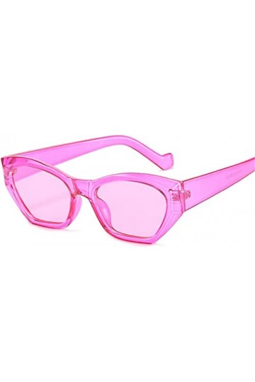 UYUME Lunettes de Soleil de Mode, Lunettes de Soleil Oeil de Chat Femme Petite Monture Lunettes de Soleil Femme Bonbons Coule