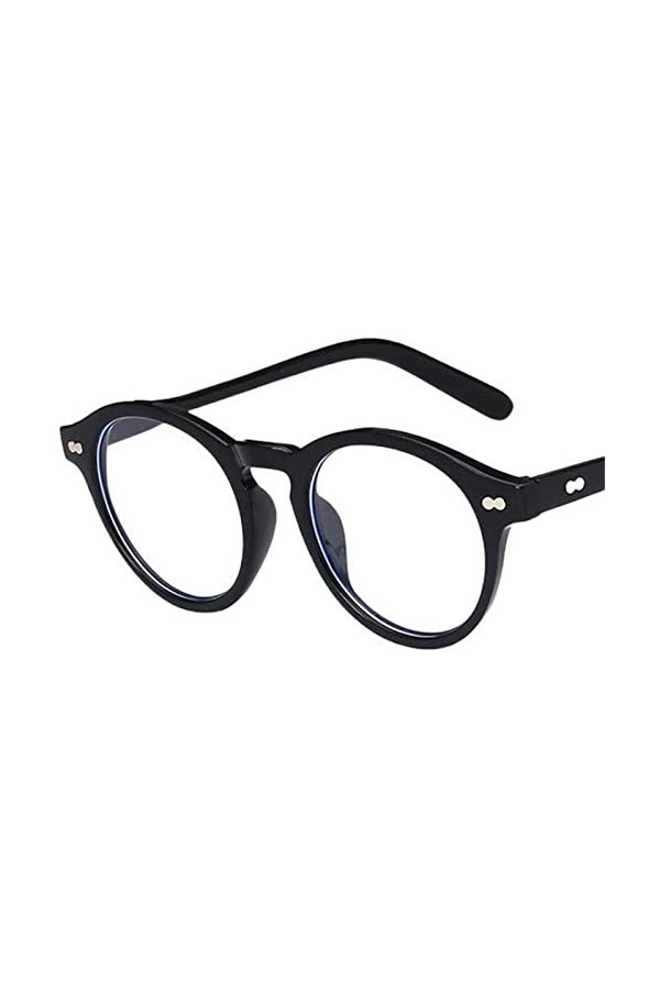 UYUME Lunettes de Soleil de Mode, Lunettes de Soleil rétro Femmes Lunettes de Soleil Vintage Rond Petit Cadre Jaune for Homme