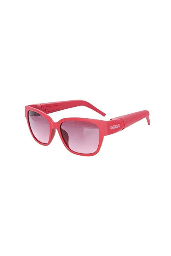 Lunettes de soleil rétro vintage carrées rectangulaires des années 90 pour femme Temple de rangement amovible Accessoire de m