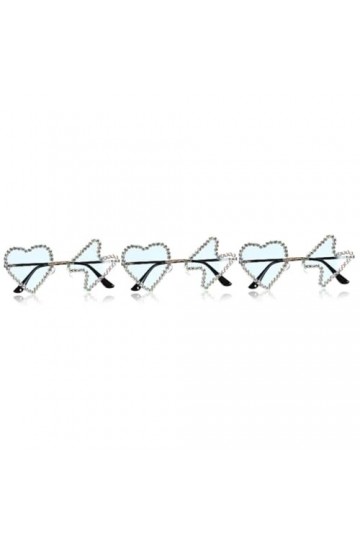 CALLARON 3 Paires De Lunettes De Soleil Hip Hop Lunettes De Soleil En Plastique Bijoux Pour Le Visage Lunettes De Soleil Légè