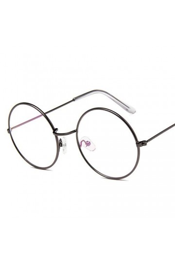 YIERJIU Lunettes Classique Petit Cadre Lunettes de Soleil Rondes Femmes/Hommes Marque Designer Alliage Miroir Lunettes de Sol