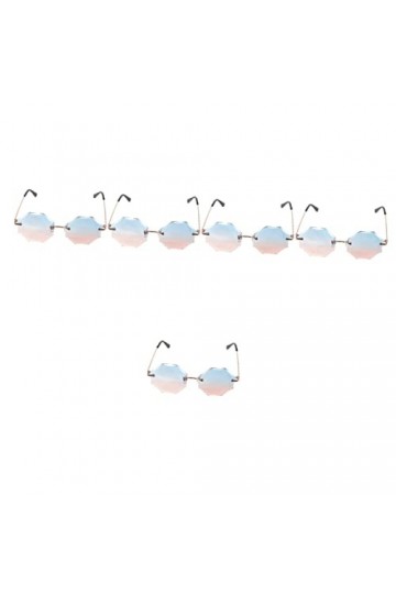 Adorainbow 2 Pièces Lunettes De Soleil Sans Monture Lunettes De Soleil Tendance Pour Femmes Lunettes De Soleil De Célibataire