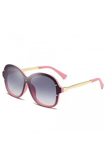 YUANCHENG Lunettes de soleil femmes Big Frame Vintage Eyewear UV400 4