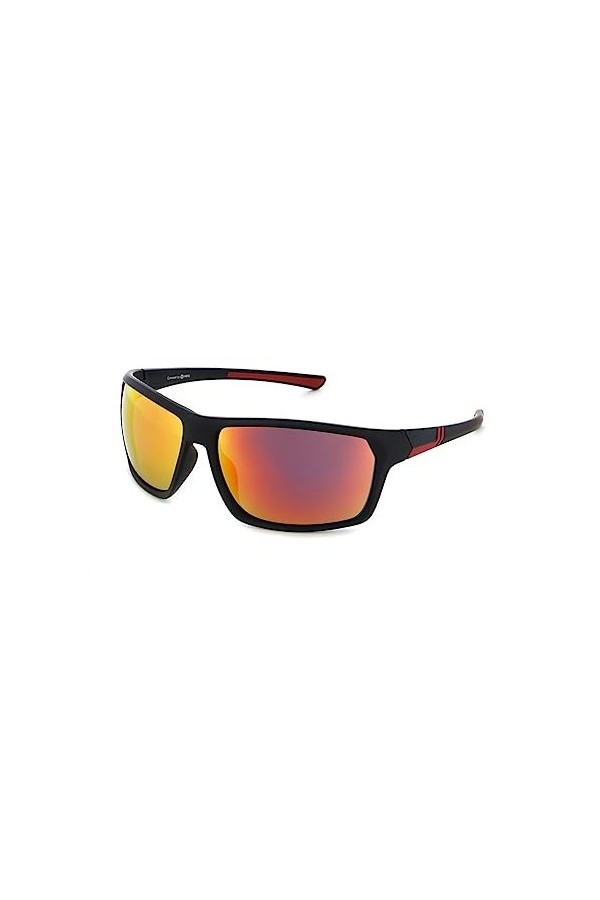 Basley Lunettes de Soleil Sportives pour Homme 8385-s-31, Noir, Taille Unique