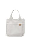 FANDARE Sac à Main en Toile Femme Occasionnel Multifonctionnel de Mode Sacs De Plage Sac Fourre Cabas Femme pour Travail Voya