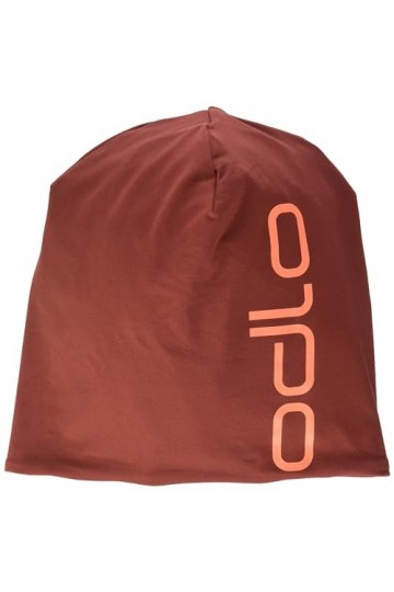 Odlo Réversible Bonnet, Orange, Taille Unique Mixte