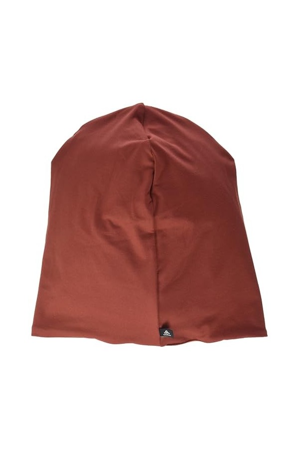 Odlo Réversible Bonnet, Orange, Taille Unique Mixte