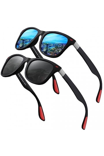 Perfectmiaoxuan Lunettes de soleil polarisées hommes femmes Mode Sommer Vacances Extérieur Conduite Pêche Course à pied incas